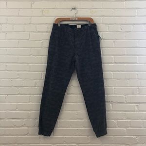 CLUB MONACO army fatigue sweat pants men’s brown